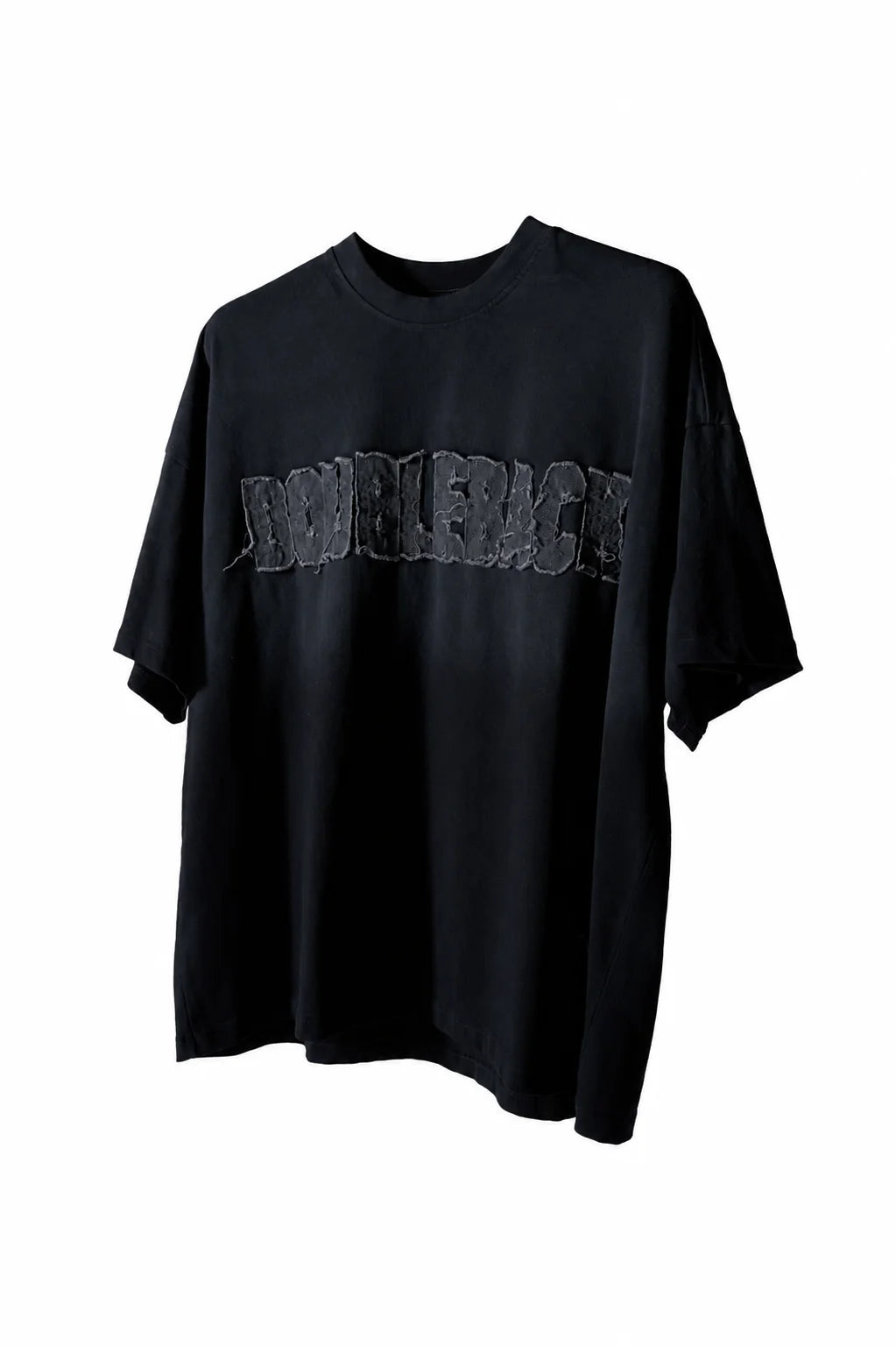 WASHED PATCH LOGO T-SHIRT OVERSIZED