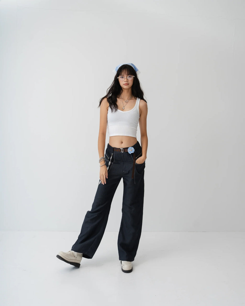 EASE PANTS DARK BLUE