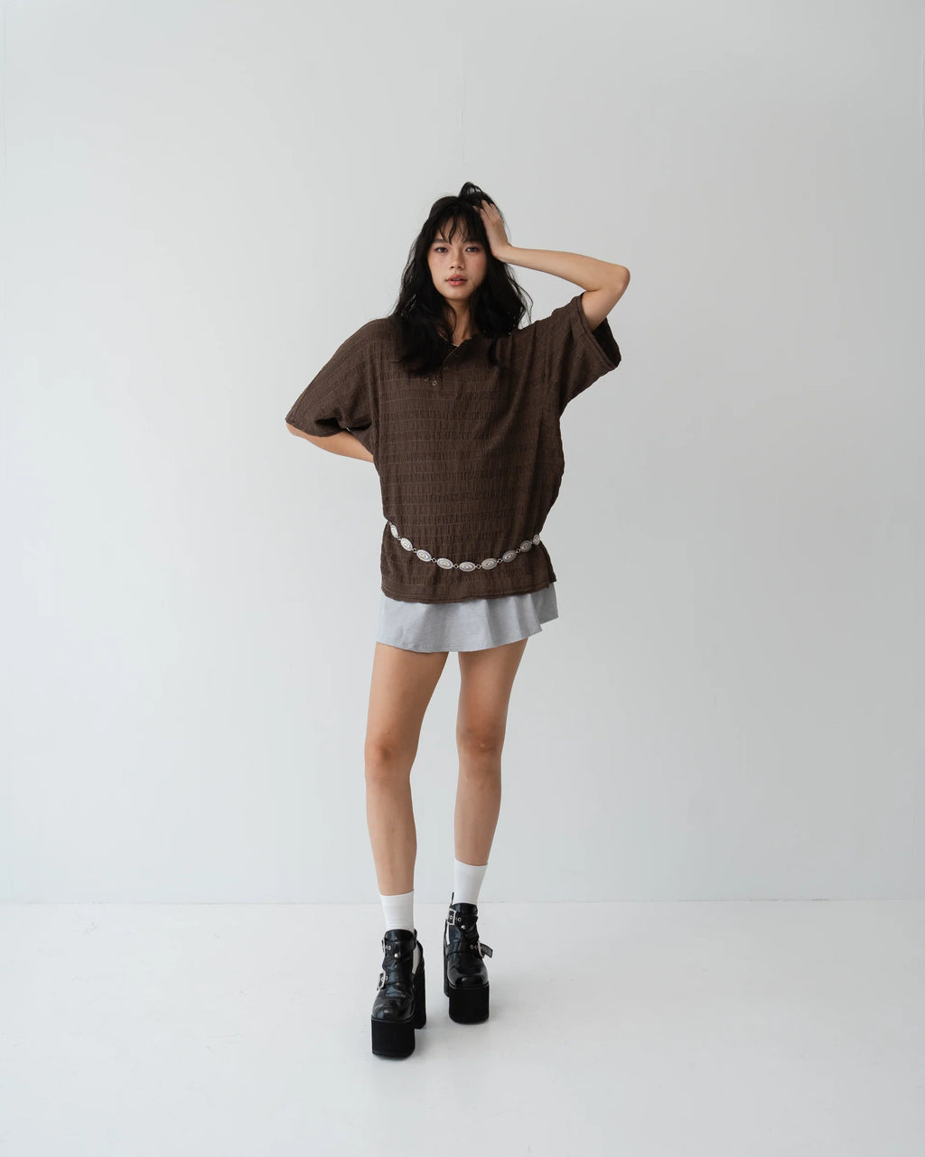 GROW SHIRT BROWN