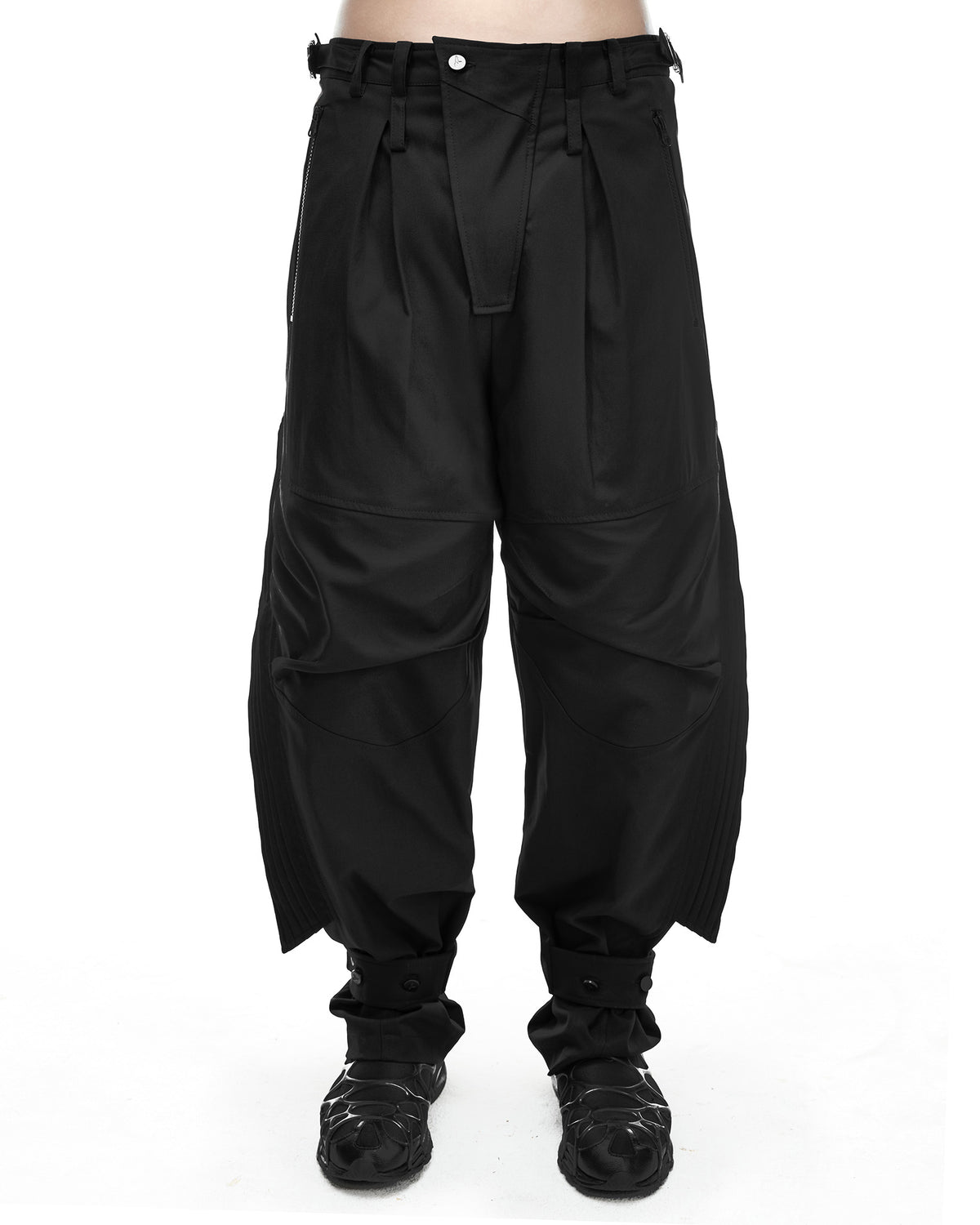 X SKIN FIGHT PANTS BLACK