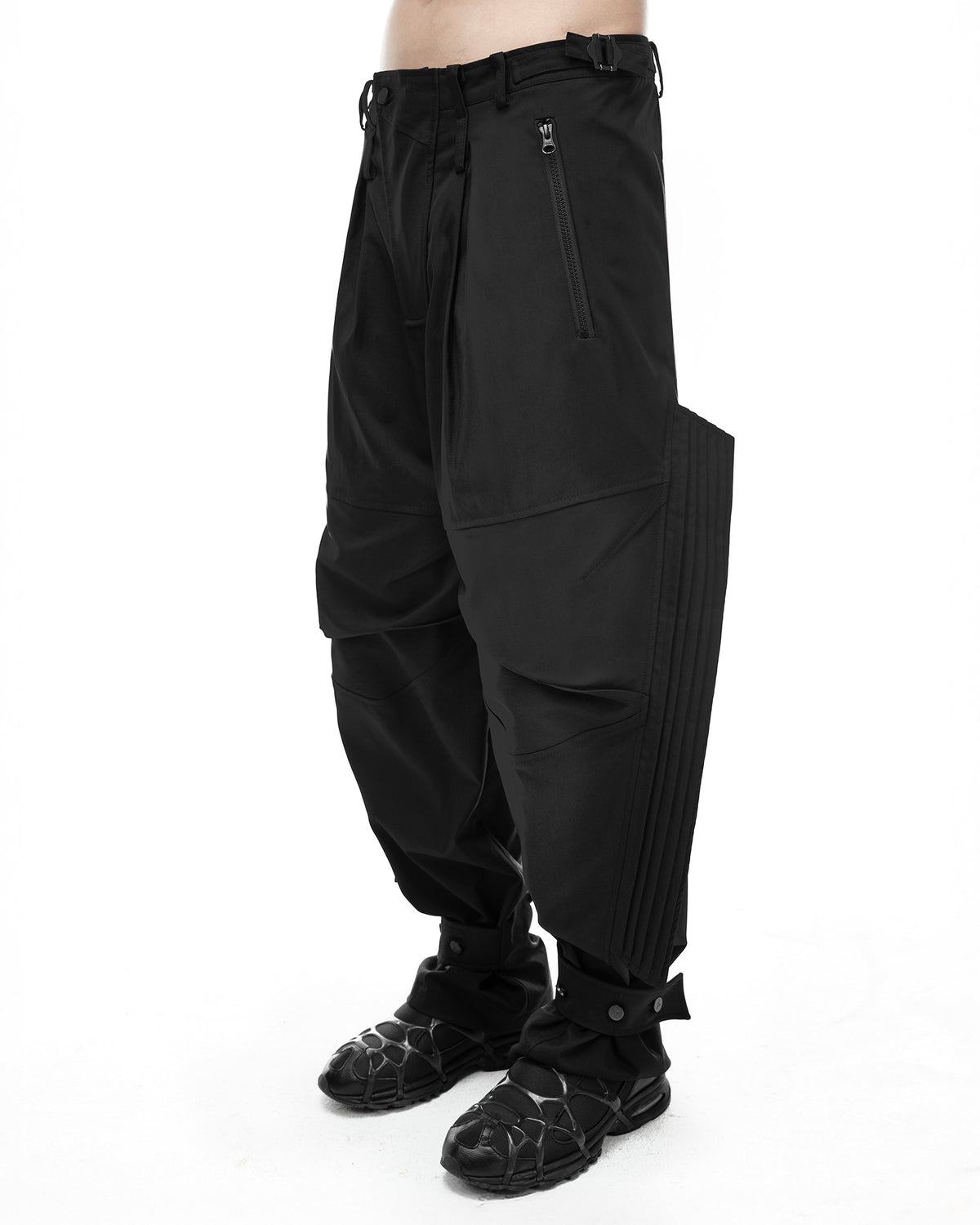 X SKIN FIGHT PANTS BLACK