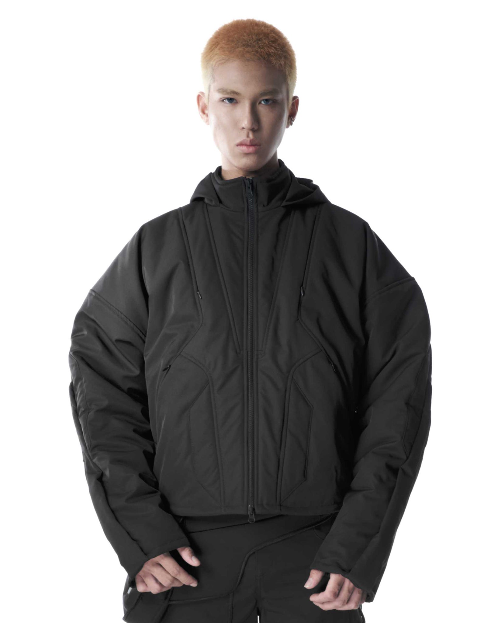 X-GUNSHIP JACKET BLACK