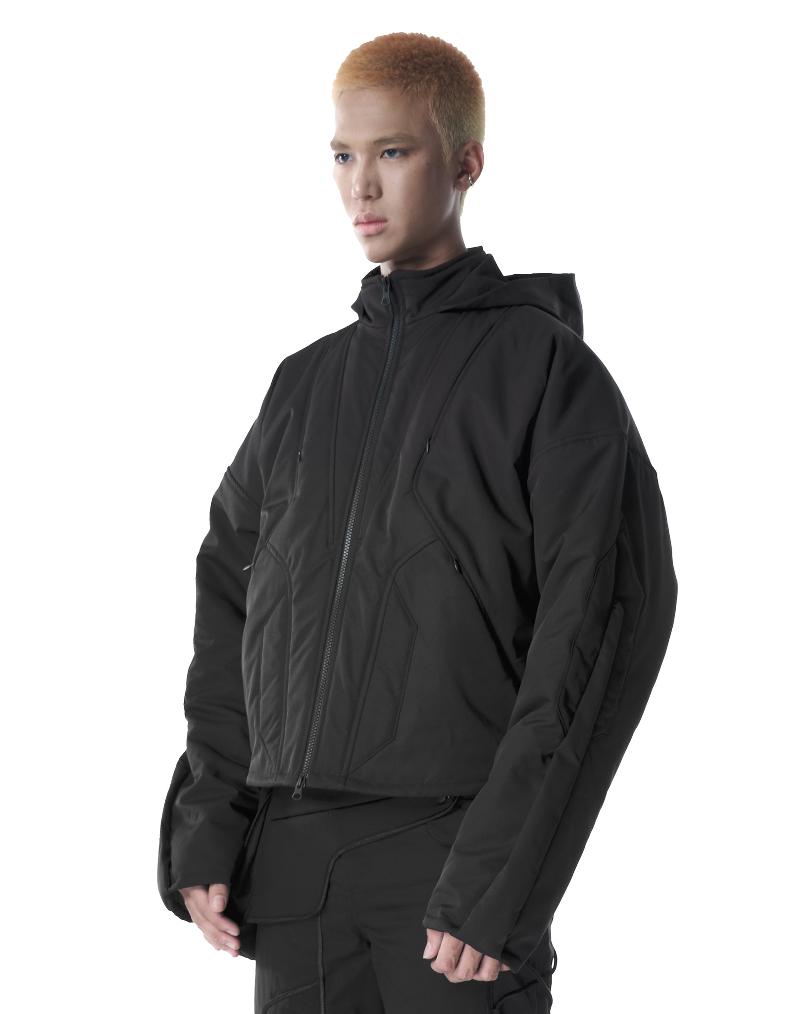 X-GUNSHIP JACKET BLACK