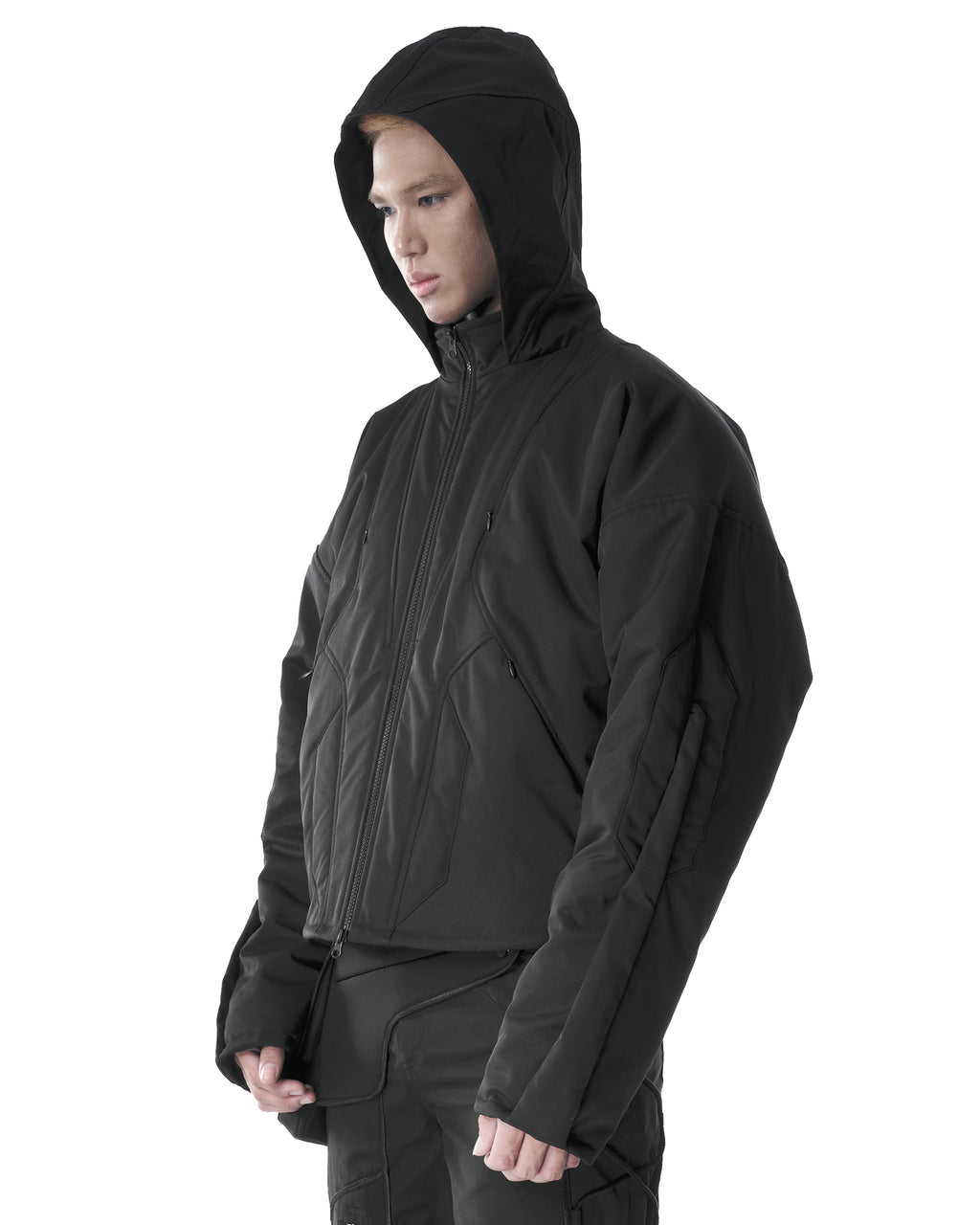 X-GUNSHIP JACKET BLACK