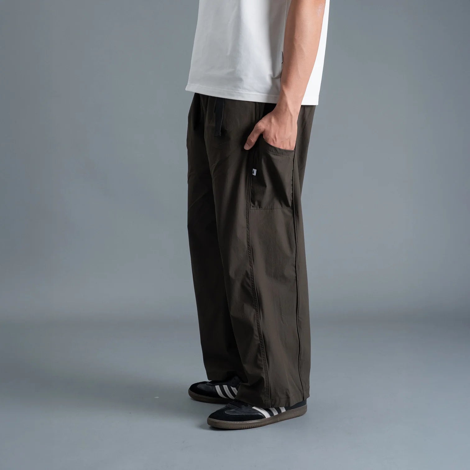 PANEL PANTS GREEN