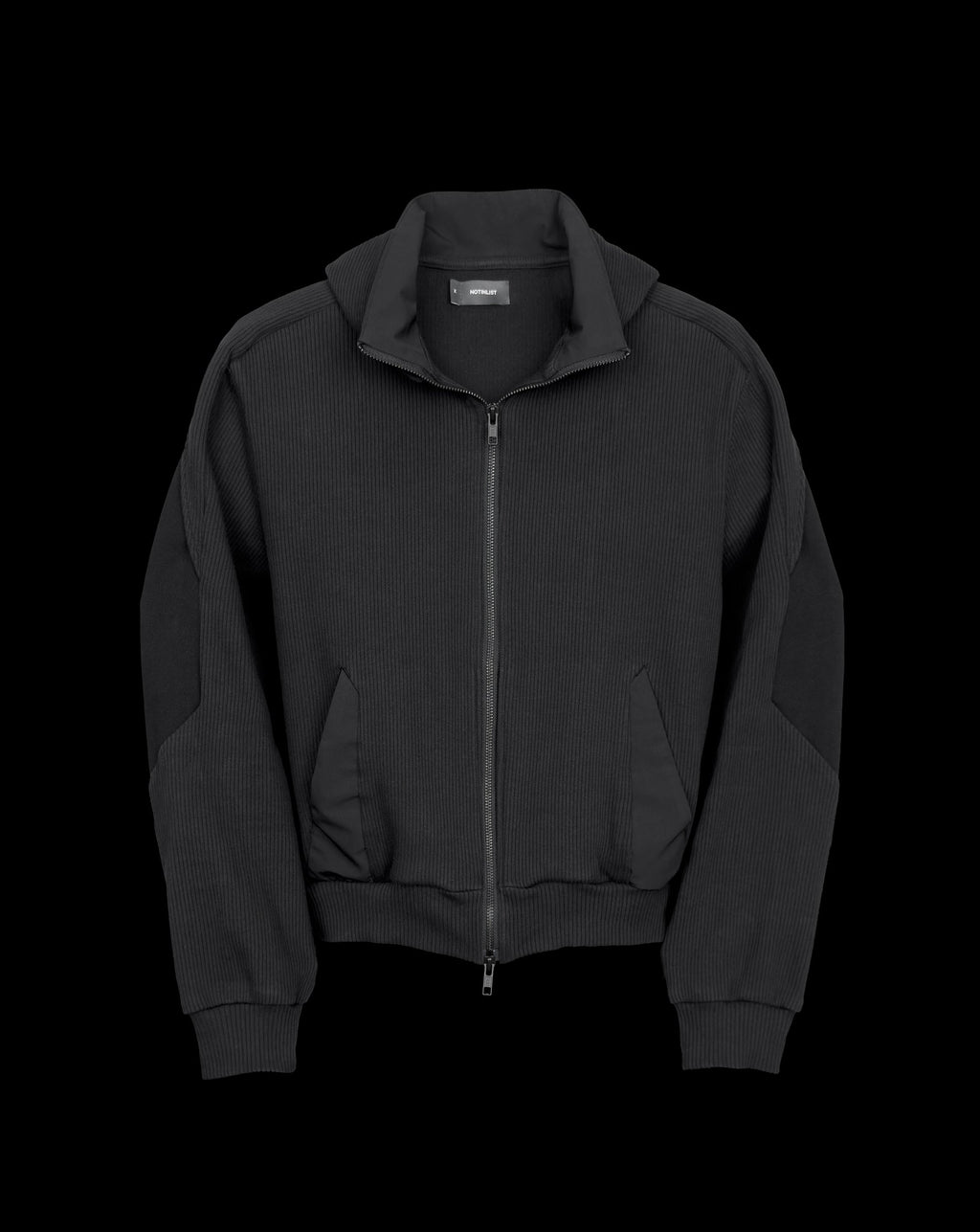 NOTINLIST LV.1 FL Zip Up Black X
