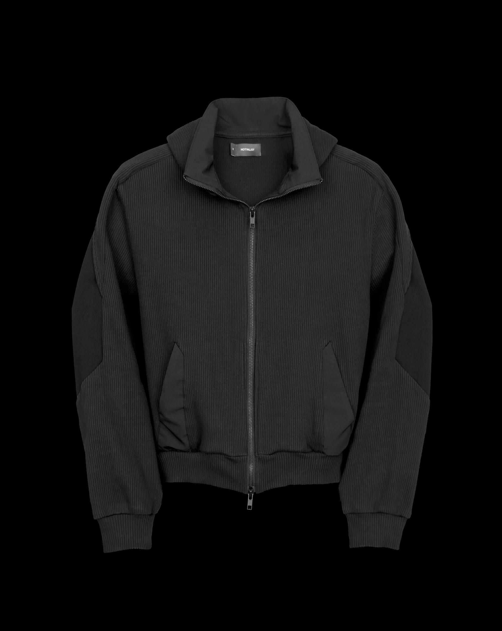 NOTINLIST LV.1 FL Zip Up Black X