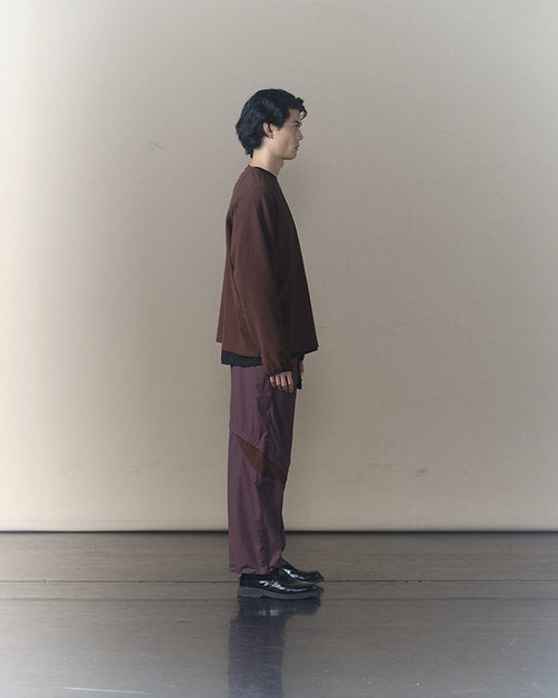 BETA L/S TEE BURGUNDY