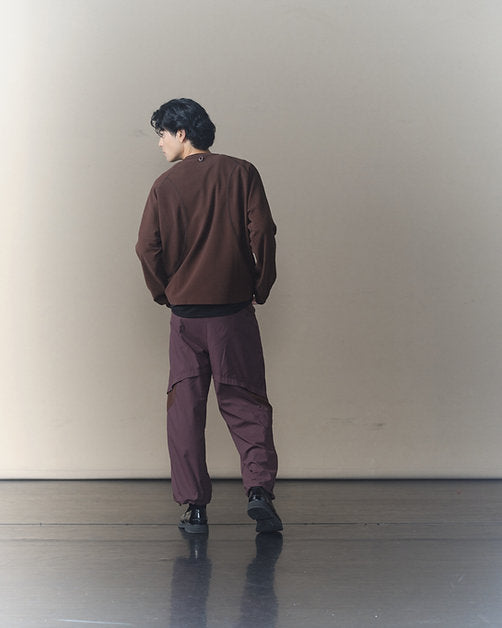 BETA L/S TEE BURGUNDY