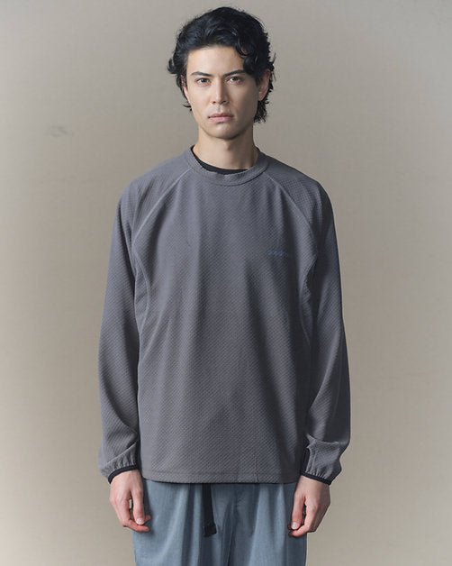 BETA L/S TEE DARK GREY