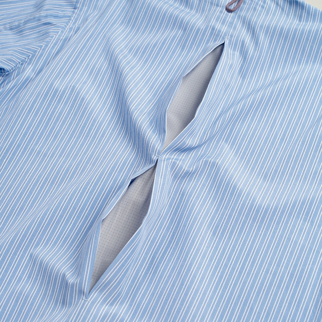 EXPLORER COMFY L/S SHIRT BLUE STRIPE