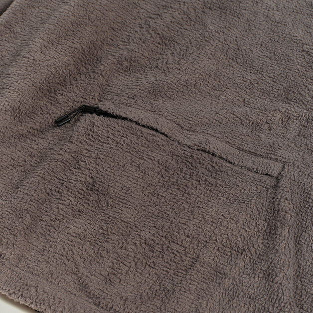 PACKABLE FLEECE ROCKY JACKET SMOKE GREY