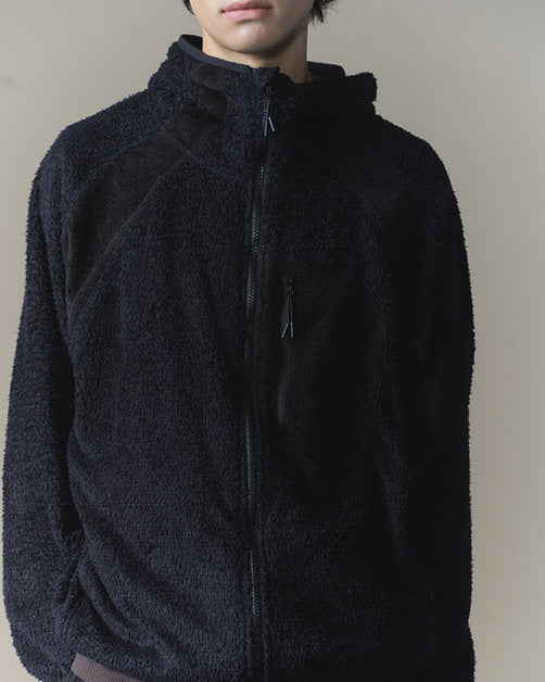 PACKABLE FLEECE ROCKY JACKET BLACK