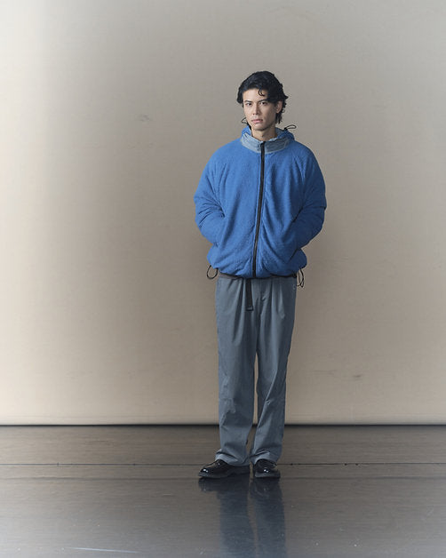 REVERSIBLE ROCKY DOWN JACKET SLATE GREY