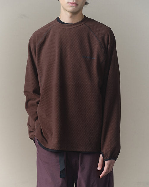 BETA L/S TEE BURGUNDY