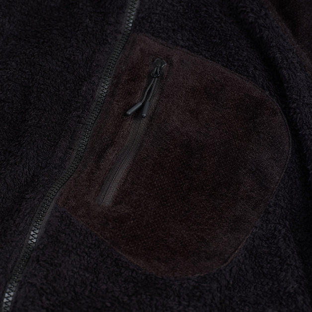 PACKABLE FLEECE ROCKY JACKET BLACK