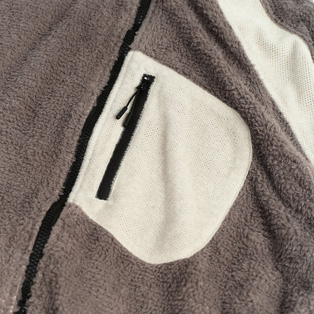 PACKABLE FLEECE ROCKY JACKET SMOKE GREY