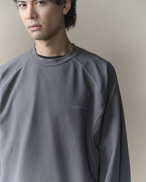 BETA L/S TEE DARK GREY
