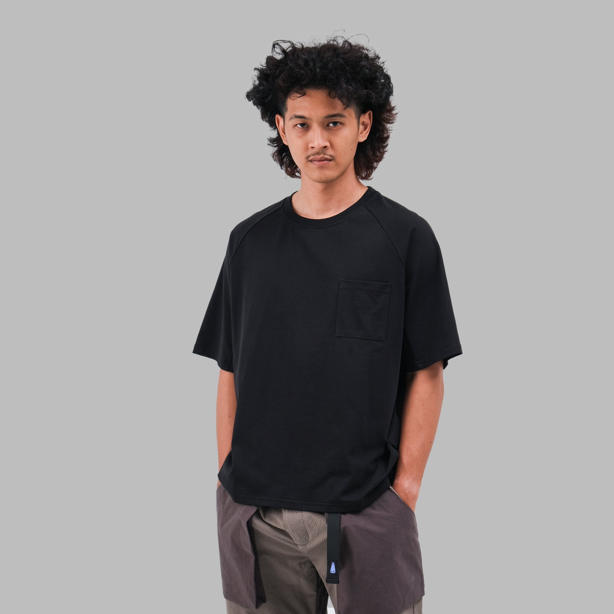 Shuren Sun Tee / Sorona® Polymer - Black