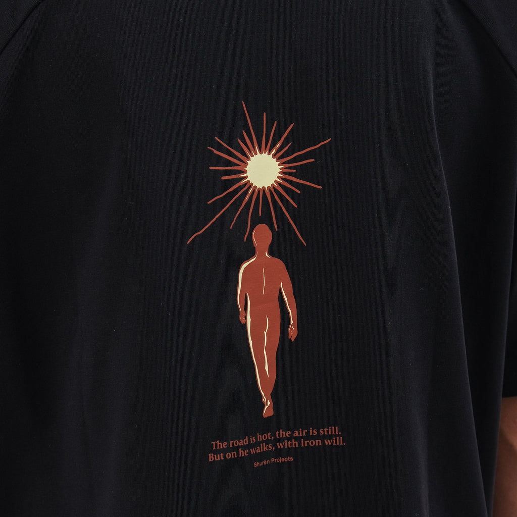 Shuren Sun Tee / Sorona® Polymer - Black