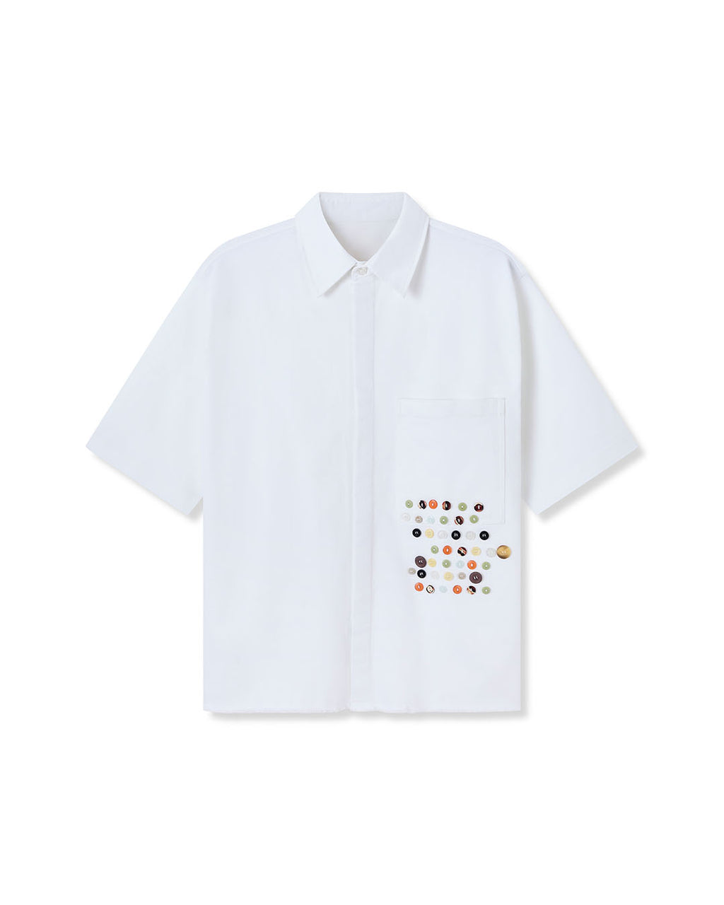 TAQY SHORT SLEEVE SHIRT WHITE