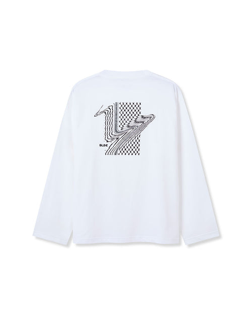 AZIM LONG SLEEVE T-SHIRT WHITE