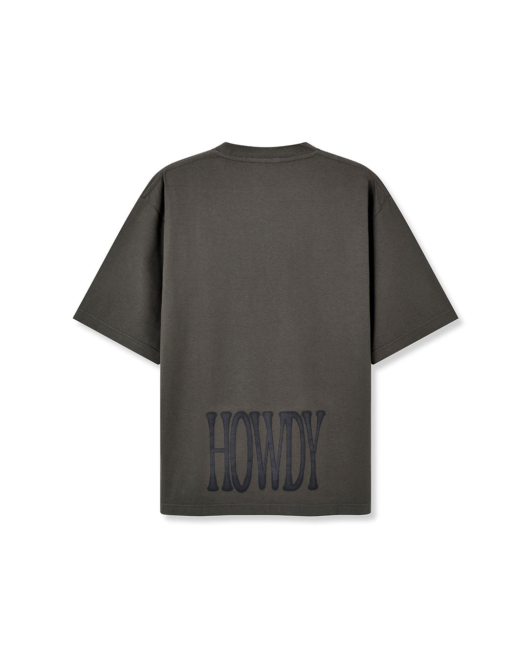 HOWDY SHORT SLEEVE T-SHIRT GREY
