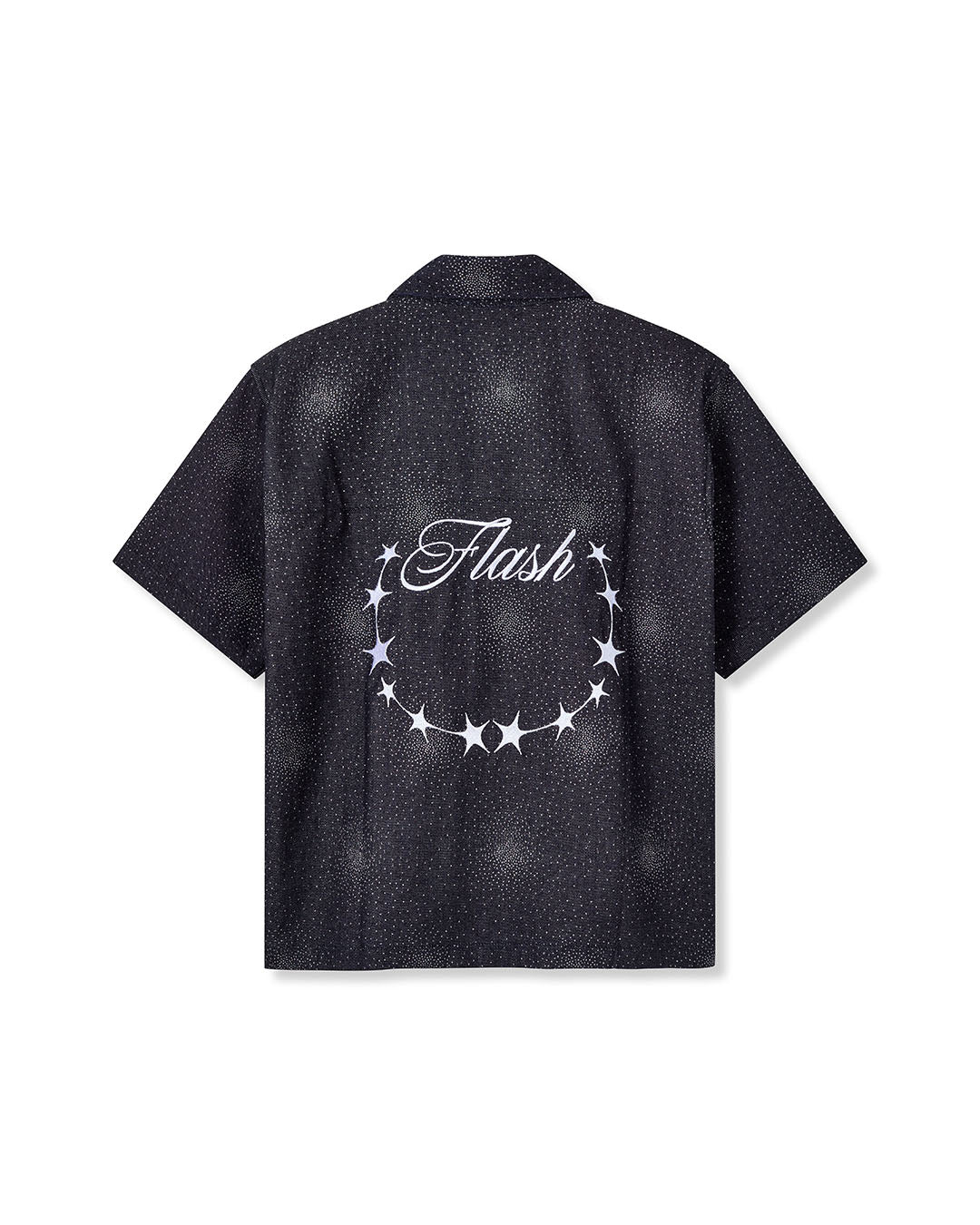 FLASH DENIM GLITTER SHIRT