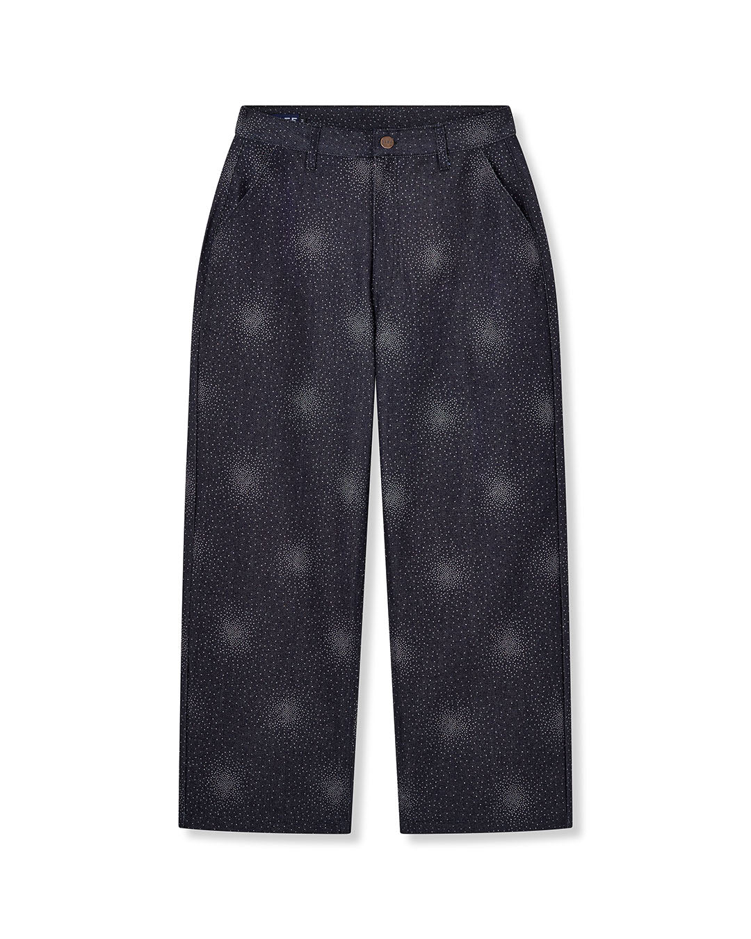 FLASH DENIM GLITTER LONG PANTS