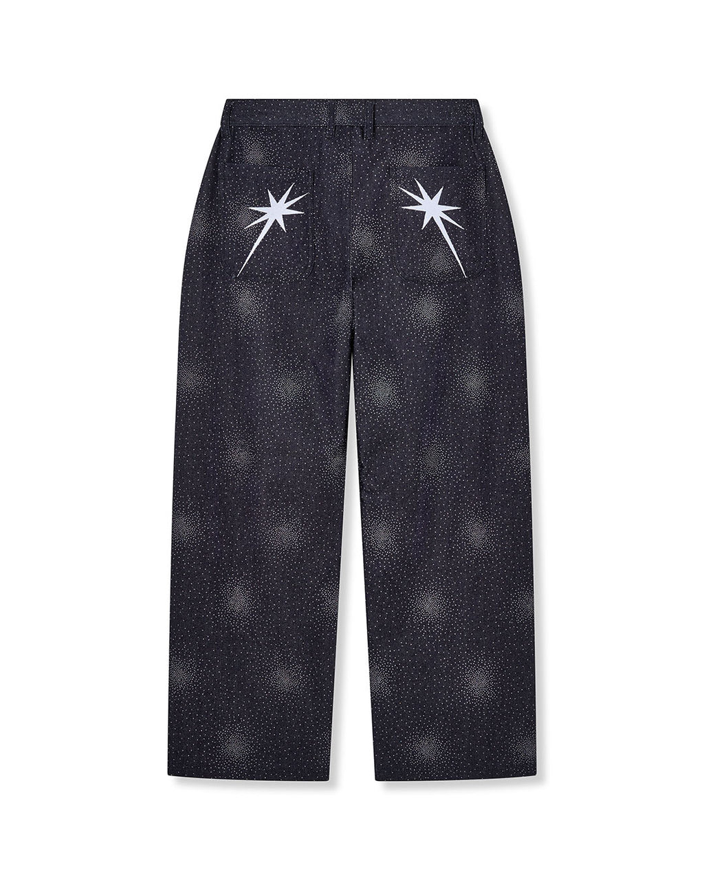 FLASH DENIM GLITTER LONG PANTS