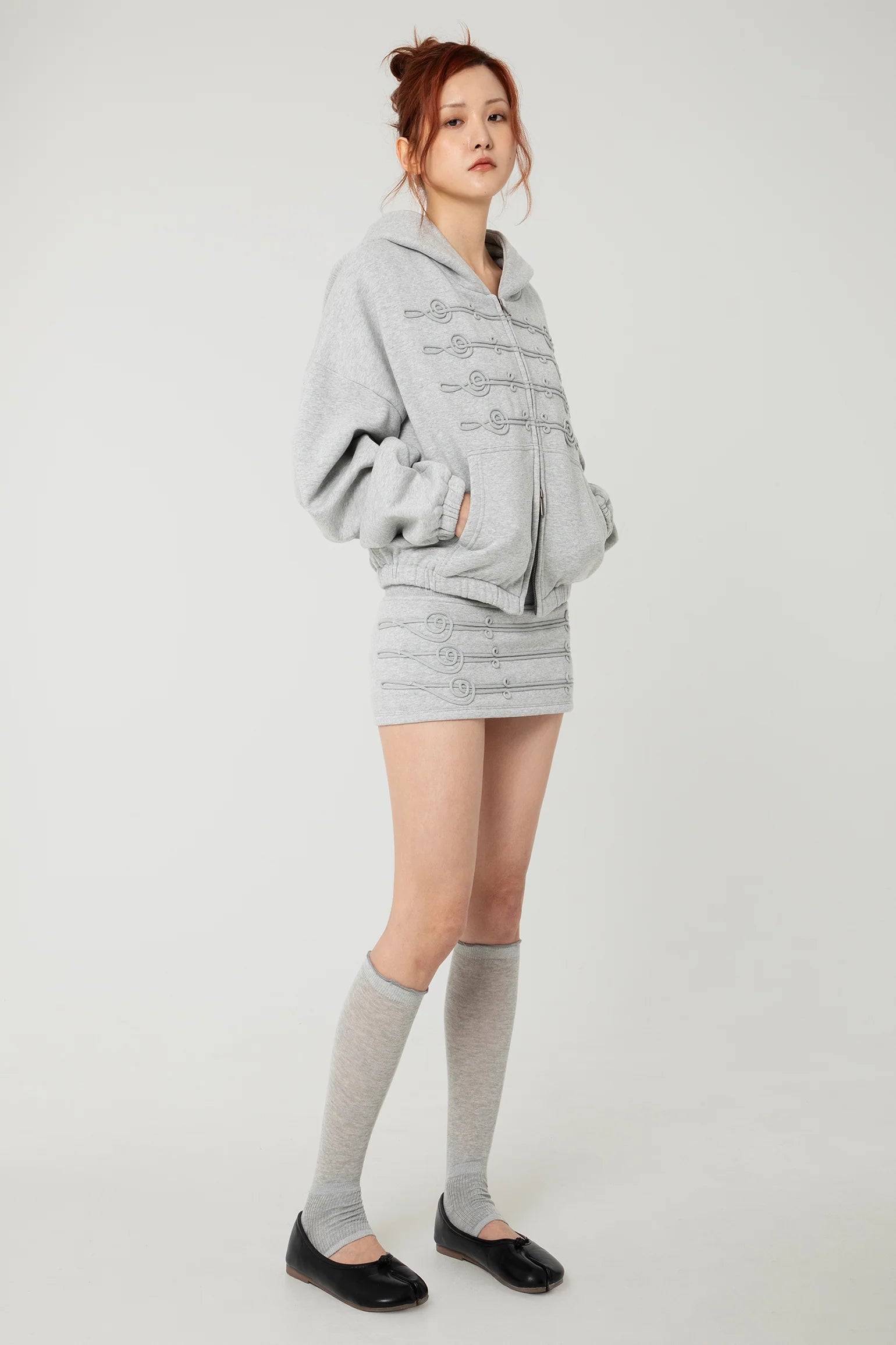 BRIGADE HOODIE GREY
