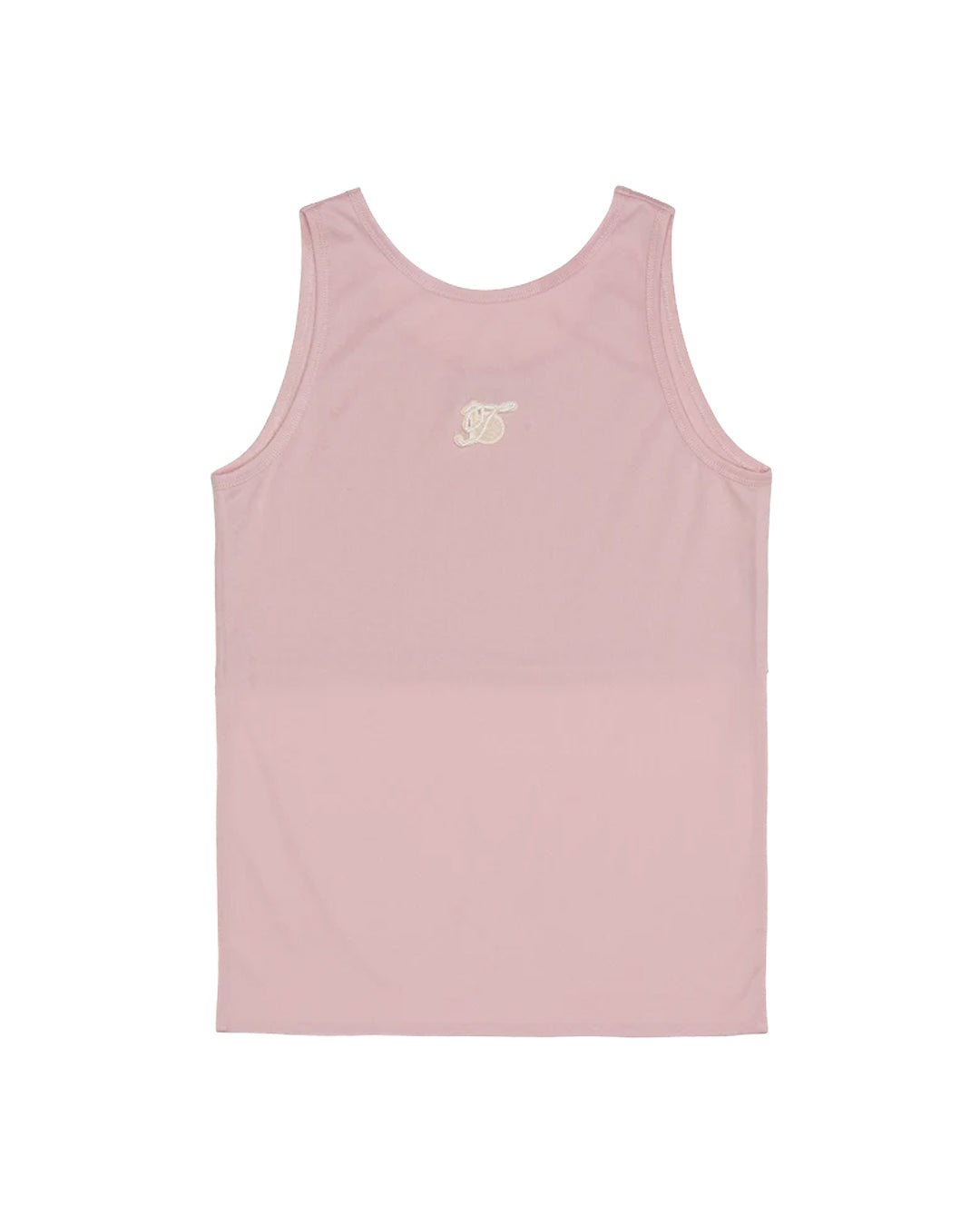 LONG FRONT AND SHORT BACK TANK TOP PINK