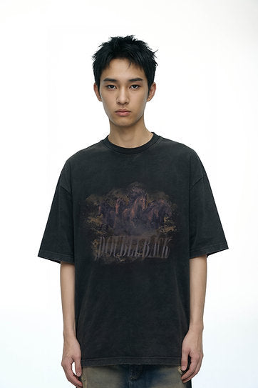 RUNNING HORSE T-SHIRT OVERSIZED