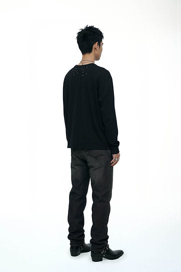 STUDDED LONG SLEEVES