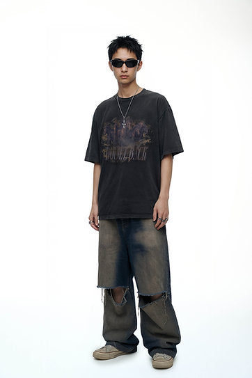 RUNNING HORSE T-SHIRT OVERSIZED