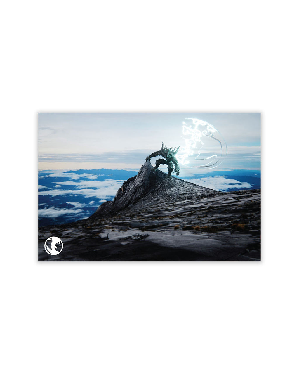 DUSKFORM MOUNT KINABALU POSTCARD