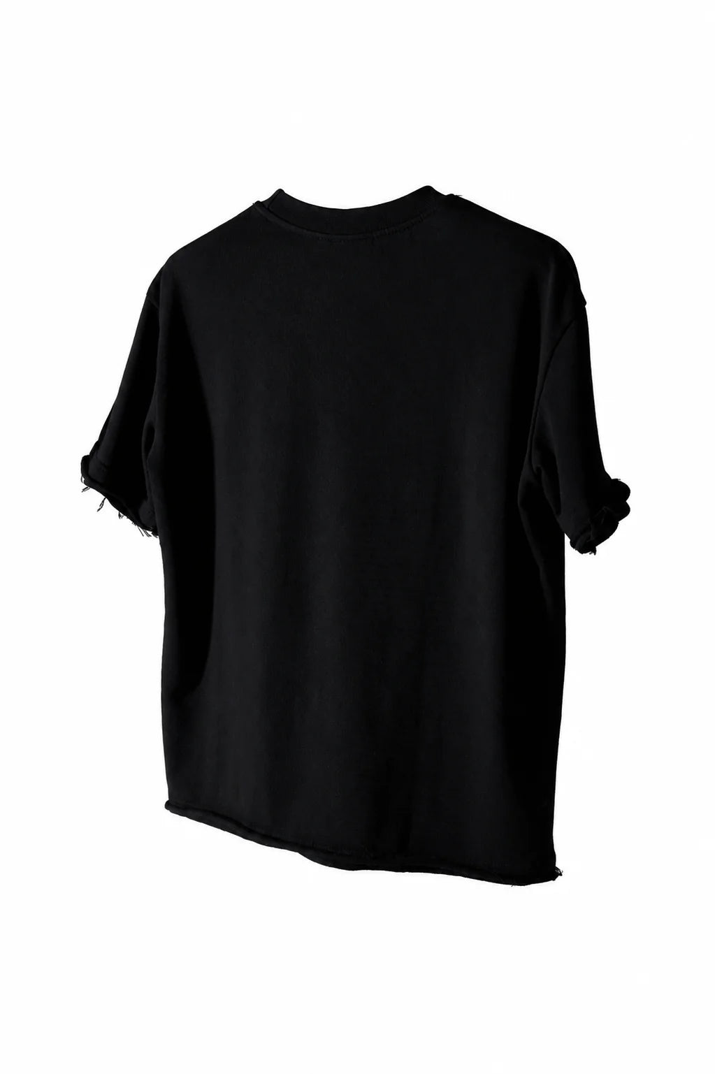 ESSENTIAL UNFINISHED TEE BLACK