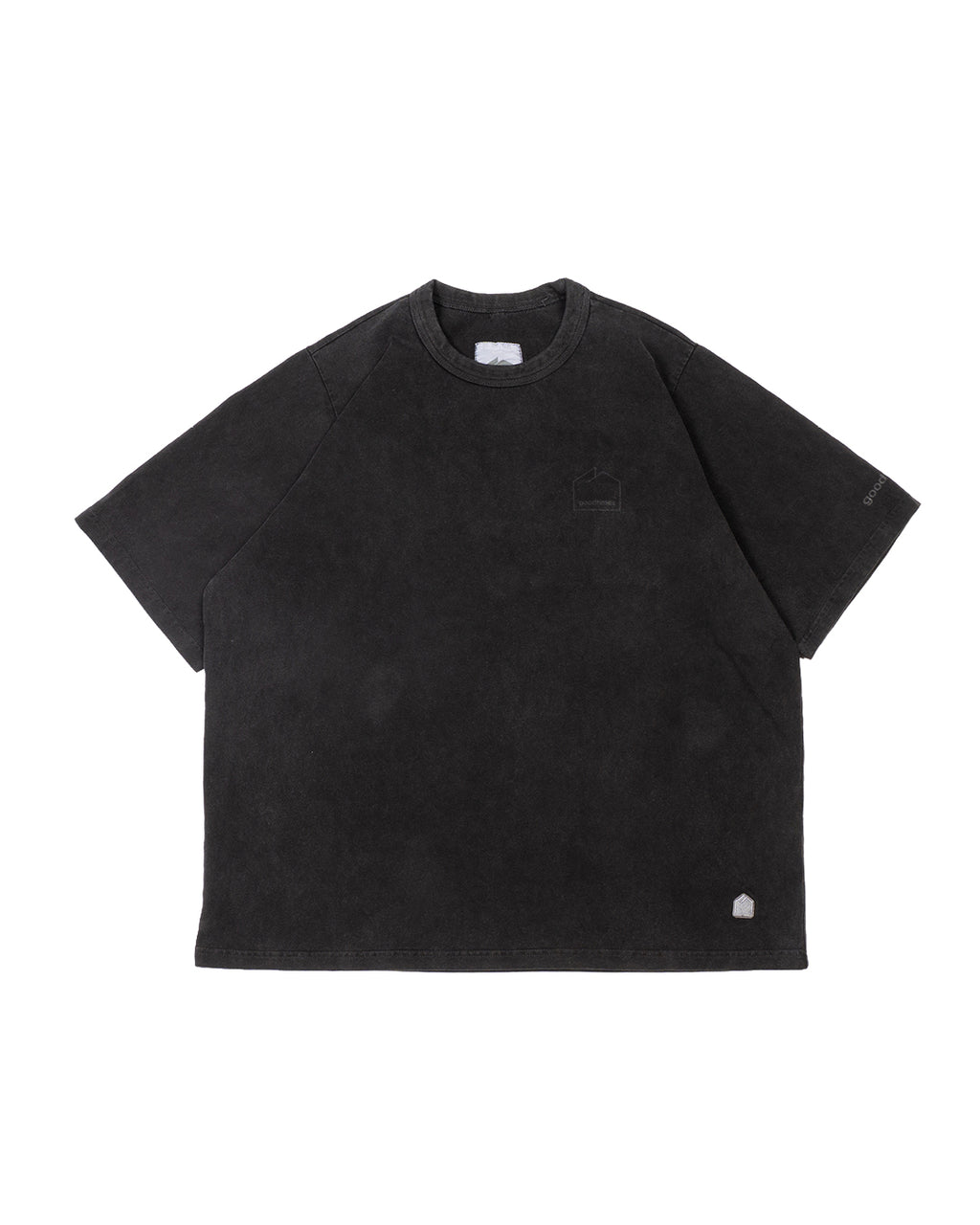 TOUR TEE STONE WASHED BLACK