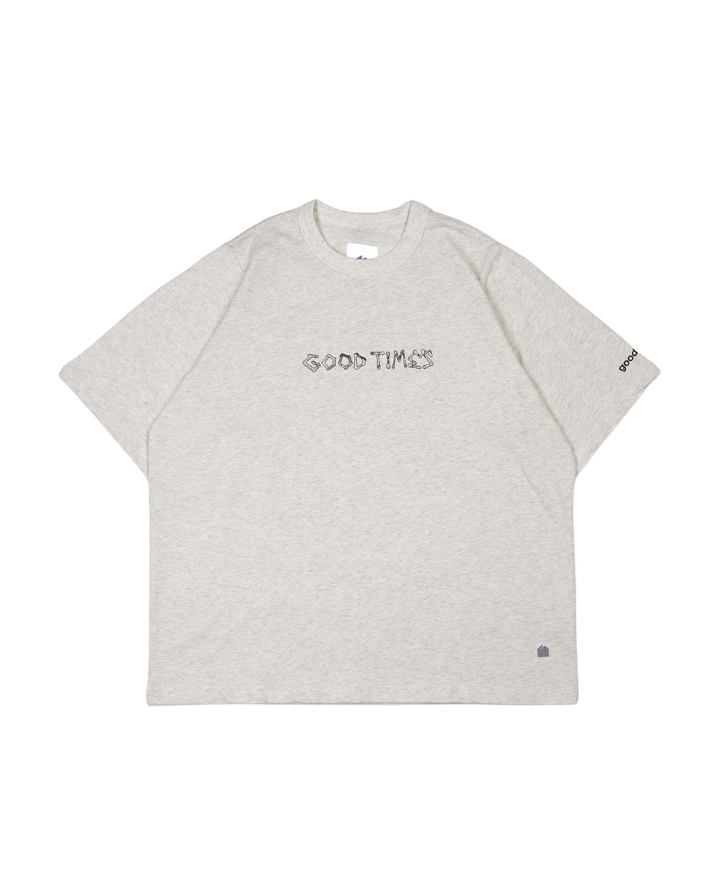 TOGETHER TEE MELANGE GREY