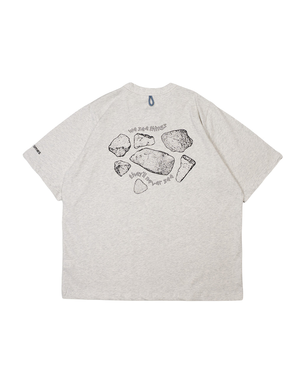 TOGETHER TEE MELANGE GREY