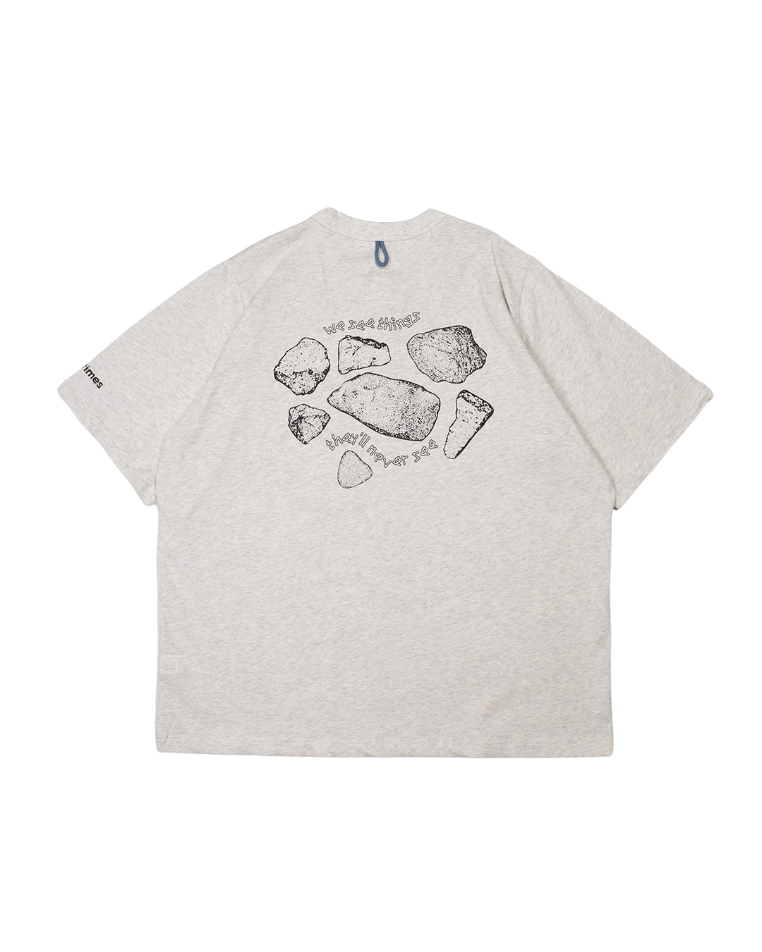 TOGETHER TEE MELANGE GREY