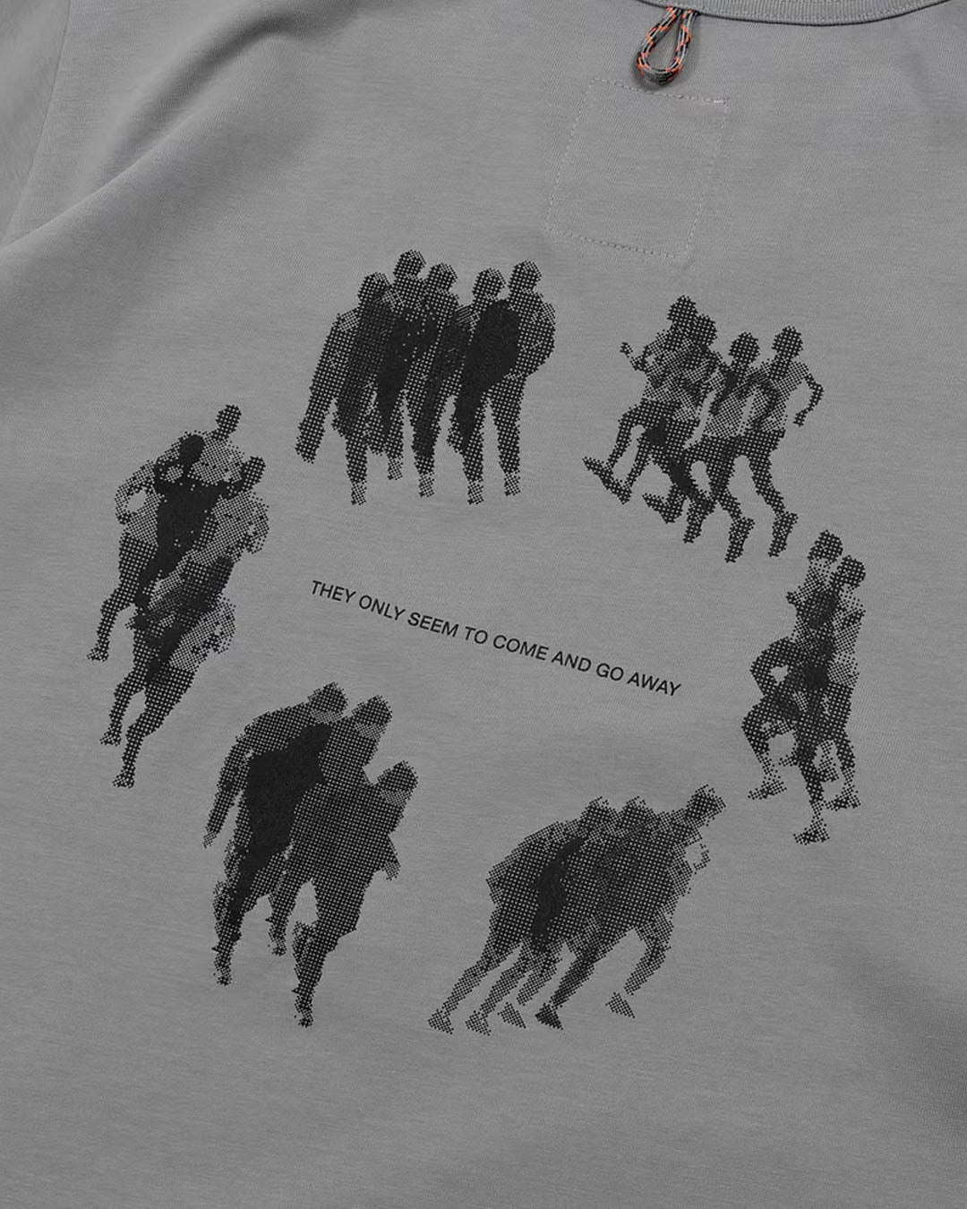 CIRCLE TEE LIGHT GREY