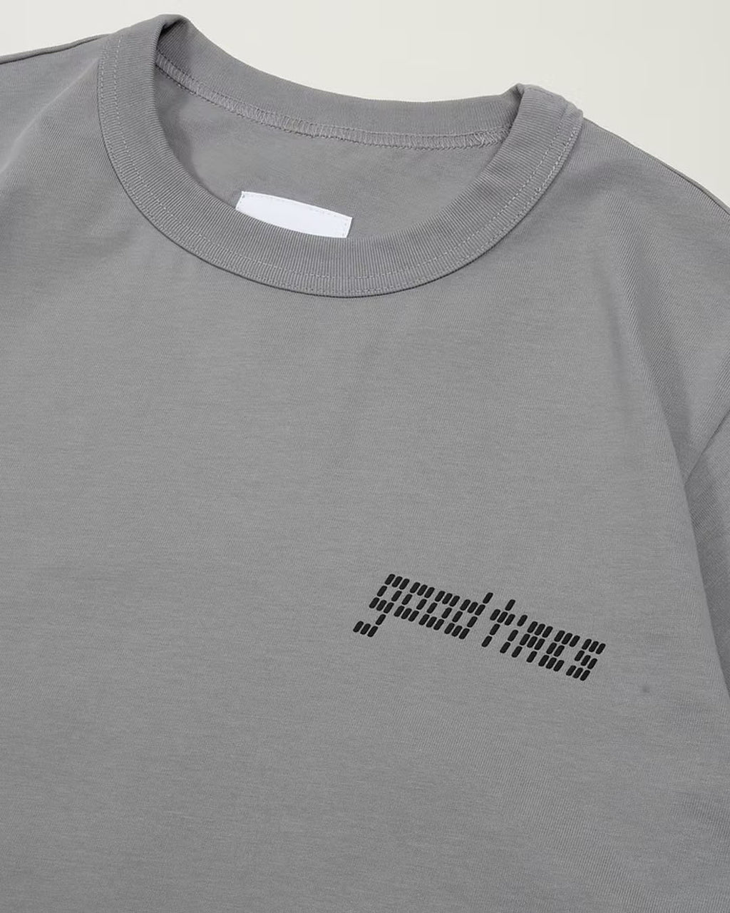 CIRCLE TEE LIGHT GREY