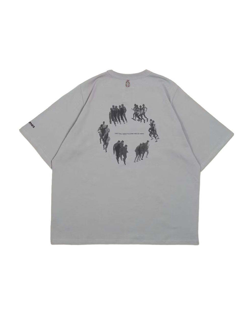 CIRCLE TEE LIGHT GREY