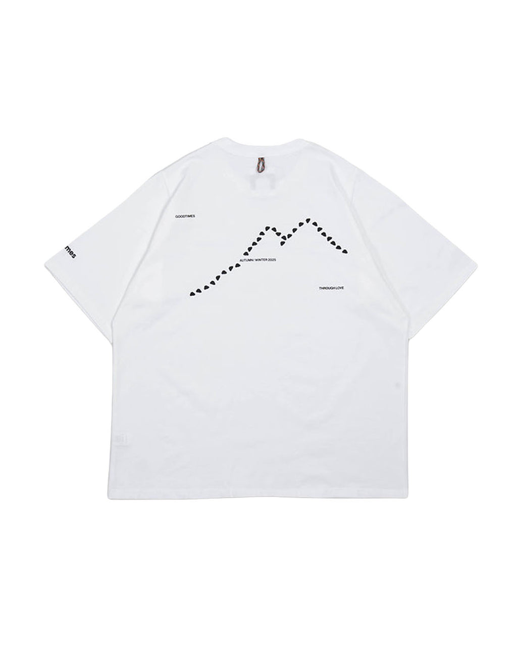 THROUGH LOVE TEE WHITE