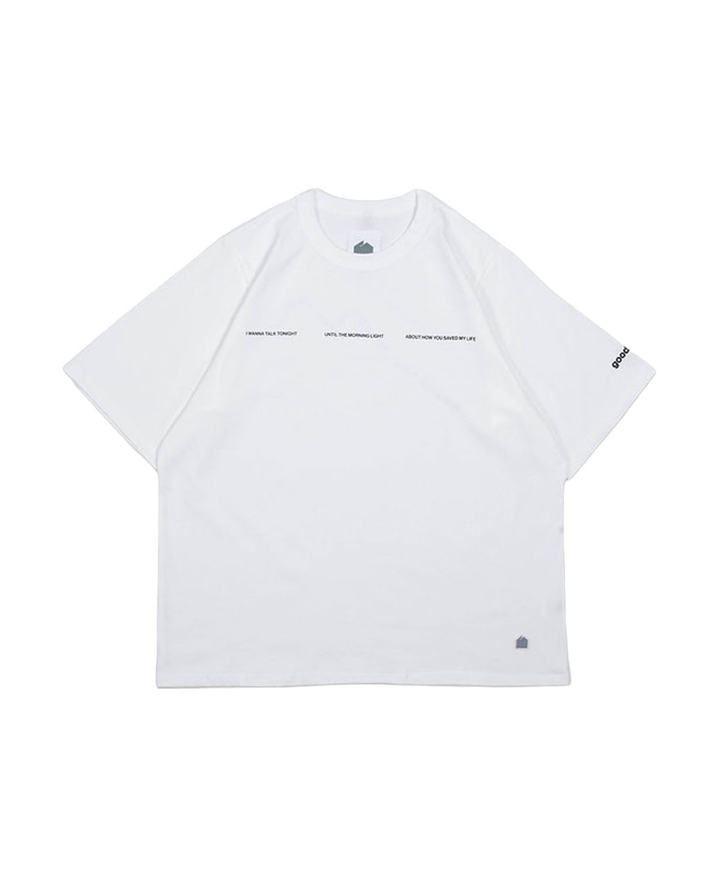 THROUGH LOVE TEE WHITE