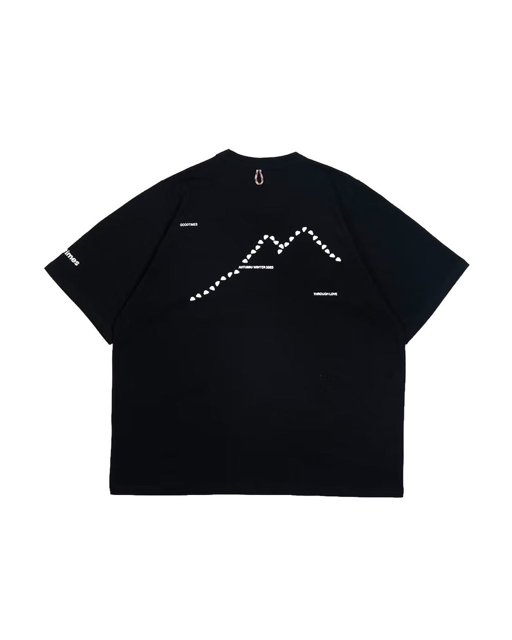 THROUGH LOVE TEE BLACK