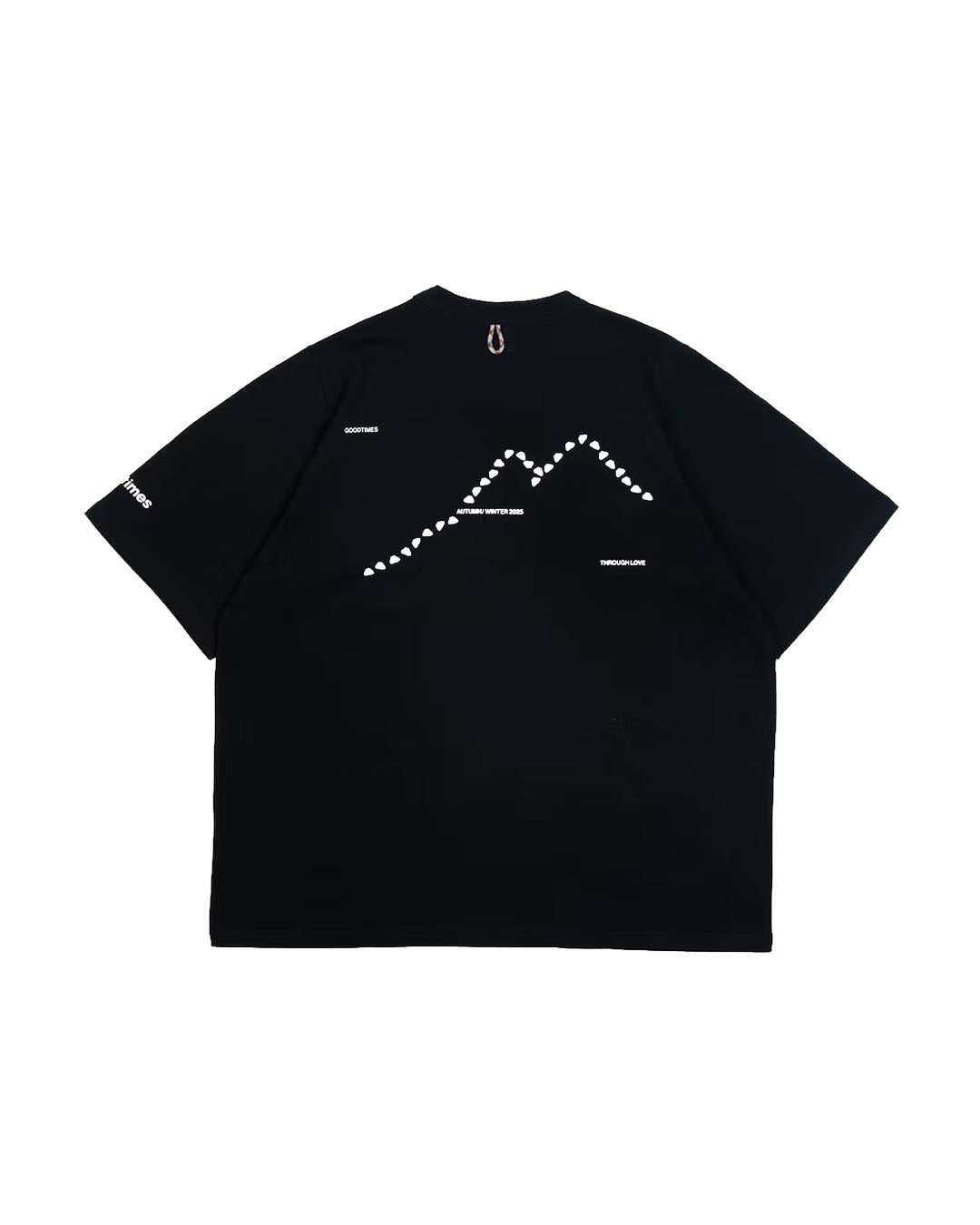 THROUGH LOVE TEE BLACK