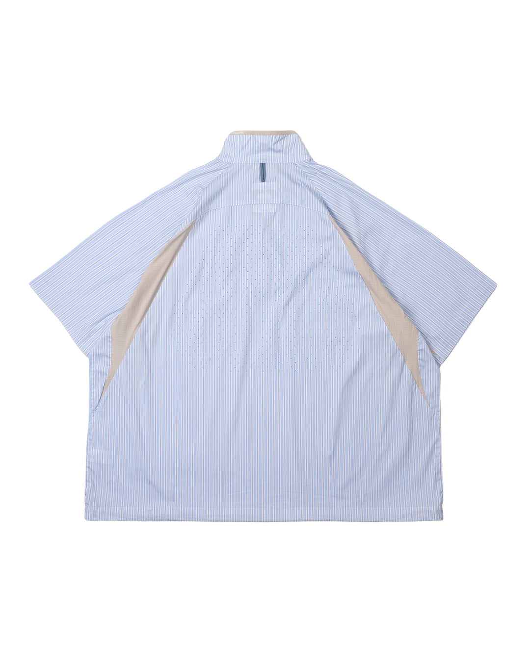 HALF SNAP PULLOVER BLUE STRIPE