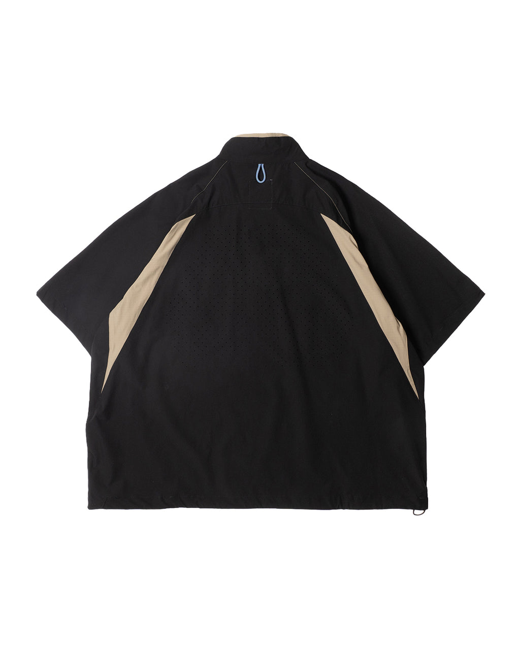 HALF SNAP PULLOVER BLACK